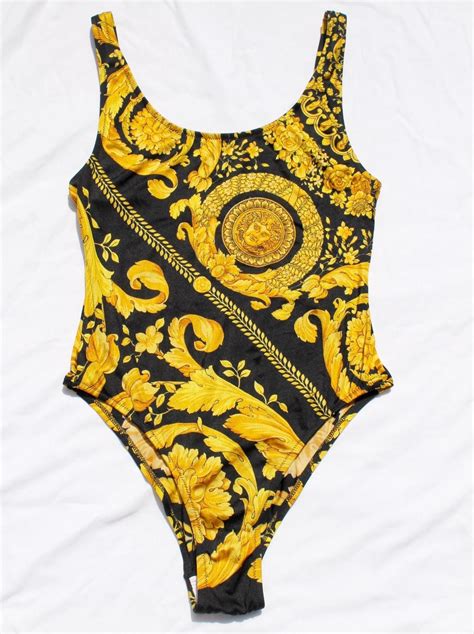 vintage versace bathing suit|Versace bathing suit women.